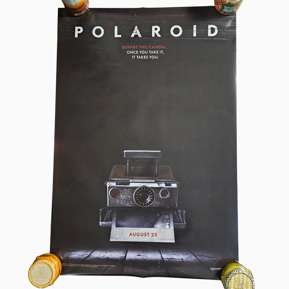 Polaroid 2019 Original Movie Poster 27x40 Kathryn Prescott Tyler Young D/S
